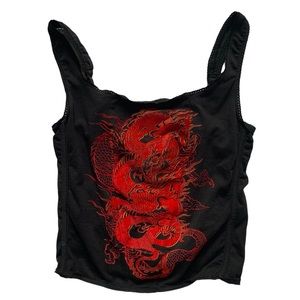 Jaded London Dragon Corset/Bustier Style Top